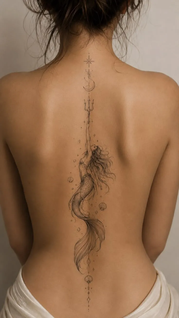 10+ Unique and Popular Back Tattoos For Women